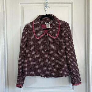 Midtown wool blend tailored jacket size medium
